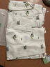 红豆儿童睡衣男女童春夏薄款纯棉家居服套装长袖裤空调服J3225白色140 实拍图