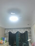 馨悠洁led三防吸顶灯超薄圆形防水卫生间浴室阳台卧室厨卫灯过道走廊灯 【雅黑】47cm  72瓦 适20m² 实拍图