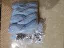 芮丽雅被子固定器防滑无痕短毛绒被罩被套床单固定神器棉被夹被罩固定扣 蓝色绒布海豚-【16个装】 实拍图