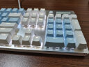 黑爵（AJAZZ）刺客Ⅱ合金机械键盘AK35i PBT版 白蓝色 茶轴 可爱女生 游戏 背光 办公 电脑 笔记本 吃鸡键盘 实拍图