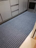 华旭 进门地垫家用入户大门口可裁剪防滑垫子厨房吸水脚垫门垫定制 灰色 【定制专拍】：35半平方 实拍图