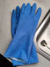 美丽雅 乳胶手套 家务厨房清洁洗碗洗衣胶皮手套防水耐用加厚中号3双装 实拍图
