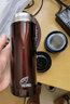 膳魔师（THERMOS） 保温杯男女不锈钢商务办公滤网泡茶水杯子TCMK-500/350团购定制 CMK-501 咖啡色 470ml 实拍图
