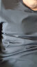 京东京造【抗菌小白T】5A级抑菌长袖T恤男40支新疆棉合体打底t恤  黑XXL 实拍图