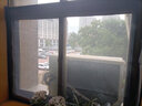 肯贝恩定制外开内开窗隐形纱窗网魔术贴自粘防蚊家用免打孔自装防蝇窗纱 整片款-灰纱黑边【加密纳米网】 80cm*100cm 【宽*高】 实拍图