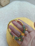 中国黄金（CHINA GOLD）黄金手镯足金半镯和田玉镯子手环送妈妈女友生日日情人节礼物 金约4.15g【经典礼盒】 实拍图