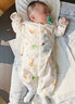 婧麒（JOYNCLEON）婴儿连体衣春秋宝宝纯棉打底哈衣新生儿衣服四季款爬服装 卡通龙 66cm 实拍图