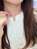 中国黄金18K金淡水珍珠项链女士时尚套链七夕情人节礼物送女友老婆生日送 【满天星】18k金珍珠项链 实拍图