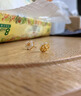银时代新疆和田玉山茶花耳钉女纯银花朵耳饰新中式国风小众新款耳环耳坠 山茶花耳钉一对 实拍图