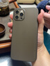 麦麦米适用iPhone 12 Pro Max手机壳海蓝色轻奢版苹果12pro超薄磨砂透明保护套创意男 iPhone 12 Pro【6.1】透明黑 实拍图