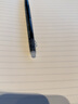 百乐（PILOT）子弹头按动可擦中性笔彩色签字笔水笔文具办公学习用笔LFBS-18UF-L 蓝色 0.38mm 单支装 实拍图