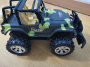 DZDIV 遥控车 越野车儿童玩具大型遥控汽车模型耐摔配电池可充电3030 绿色 实拍图