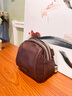 CALWAN KEODH头层牛皮包包女包单肩斜挎大容量休闲通勤胸包生日元旦礼物送女友 【咖啡色】品牌百搭简约贝壳包实用走心女生闺蜜 实拍图