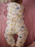 小素材儿童秋衣秋裤婴儿春秋衣服宝宝保暖内衣套装男童纯棉新生儿睡衣女 果味小熊圆领套黄 130 实拍图