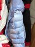 迪士尼（DISNEY）女童轻薄羽绒服耐脏油污90白鸭绒儿中大童衣服24冬DB431KE01蓝150 实拍图
