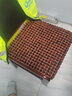 原梦城堡夏季椅垫透气办公室坐垫通用夏天凉席垫电脑椅子木珠珠子凉垫座垫 经济款（非洲草花梨） 45*45cm 实拍图