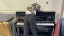 西德尔（Siddle）立式钢琴机构推荐款专业考级自学电钢琴88键重锤智能数码钢琴儿童 官方高配版胡桃黑X-85【B款】 实拍图