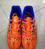 安踏儿童足球鞋TF雄狮碎钉专业青少年户外训练运动鞋子男6-12岁小学生 【大小童同款】金属钛/安踏白/电光金橘2240k-2 38 鞋内长24cm 实拍图