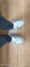 枫叶（leaveland）意大利男鞋2024夏季新品网面透气男士休闲板鞋百搭软底小白鞋子男 白色（皮鞋码） 39 实拍图