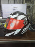 LS2摩托车头盔男女全盔四季赛车防雾3C跑盔卡丁车四季安全帽FF358 黑白弹道(赠防雾贴+头套) L(建议55-56头围） 实拍图