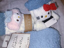 伦洛弗珊瑚绒袜子女秋冬季中筒袜加厚保暖可爱情侣袜玩偶kt猫袜子两双装 玩偶珊瑚绒（玉狗狗+KT猫） 均码 实拍图
