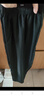 百鹊亭 裤子男2025夏季薄款潮流百搭冰丝休闲裤男宽松直筒九分小西裤男 K03黑色+黑色（松紧裤脚） L 实拍图