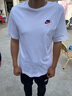 耐克（NIKE）男士t恤 2026春季新款运动服装圆领休闲上衣跑步健身半袖透气短袖 AR5005-100/全棉 S 【165】体重90~110斤左右 实拍图