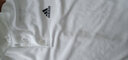 阿迪达斯（adidas）POLO衫男装 夏季新款运动服网球服休闲半袖速干透气短袖T恤男 HR8729/梭织/白色/主图款 L 实拍图