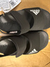 阿迪达斯 （adidas）童鞋露脚趾儿童凉鞋夏季款男童女童魔术贴软底小大童沙滩鞋GW0344 GW0344 黑 30.5 码/12k/脚长18cm 实拍图