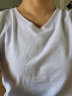艾路丝婷夏装新款T恤女短袖上衣韩版修身体恤TX3560 黑色园领 M 实拍图