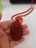 芸生阁 本命佛八大守护神红玛瑙项链吊坠十二生肖属相饰品礼男女士菩萨 虚空藏菩萨-属牛虎 实拍图