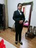 汇美特小西装职业装女装套装秋装正装外套工装前台西服套装工作服套裙 黑色西装+裤+裙+马甲+衬衫 XL(建议110-120斤以内) 实拍图