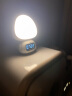 雷士照明（NVC）小夜灯时钟款婴儿喂奶灯卧室床头氛围照明充电遥控时间显示可定时睡眠夜光灯三色 晒单实拍图
