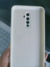 黑柚子 适用oppo Reno Ace手机壳新款硅胶手感男女款Reno保护套全包边时尚简约防摔软壳 Reno Ace【圆边-古董白】镜头全包 实拍图