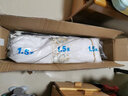 南极人（Nanjiren）伸缩蚊帐架1.5x2米蚊帐三开门宫廷不锈钢支架纹帐U型蚊帐加密纱 伸缩彩绣白 1.5*2米床32号杆超加粗 实拍图