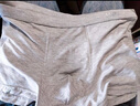 三福【铜纤维抑菌】四角内裤男生平角裤无痕透气基础款男士裤头431413 五组（深灰+浅花灰+黑色） 3XL 实拍图