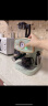 柏翠（petrus） 咖啡机复古意式半自动家用商用办公室小型浓缩煮奶泡一体机PE2190 浅绿 实拍图