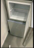 樱花（SAKURA） 冰箱小型迷你小双开门冰箱家用冷藏微冷冻宿舍家用 BCD-52升(一级能效) 实拍图