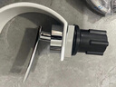 亚马顿瀑布式水龙头洗手盆面盆水龙头洗脸盆卫生间浴室柜台盆冷热水龙头 【白色】大弯瀑布款 实拍图