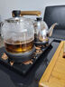 金灶（KAMJOVE）煮茶器自动上水电热水壶 电茶壶恒温喷淋蒸茶器 保温煮茶壶 0.9L 自动旋转加水K-905【20×37cm】 实拍图