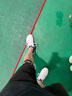 李宁（LI-NING）【雷霆LITE】羽毛球鞋男款耐磨舒适训练鞋AYTS020-4白/蓝色41/8 实拍图