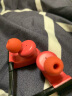 适用Beats powerbeats pro无线蓝牙耳机硅胶套耳帽耳塞耳机套Flex耳套耳帽耳机配件 熔岩红耳套【一套8只】送收纳盒 实拍图