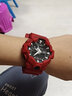 卡西欧（CASIO）男表黑金G-SHOCK双显运动防水时尚腕表送男友礼物 GA-110LS-1A灰冰韧 实拍图
