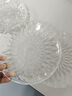 Ocean进口透明玻璃盘子碟子小盘子小碟子 家用餐具钻石水果盘小吃盘 实拍图