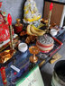 善扬黄铜电子蜡烛财神爷电子香烛供奉灯神台供灯供佛插电电烛灯电蜡烛 11寸-光身款/对（共4个灯泡） 实拍图