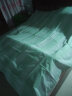 黄河口老粗布床单 纯棉粗布床单单件手工全棉加厚被单 全棉纯棉老粗布床单单件 条纹枫叶咖 一对枕套45x75cm 实拍图