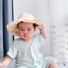 蒂乐 婴儿帽子夏季薄款男童女童遮阳帽儿童防晒帽太阳帽宝宝夏款渔夫帽 温蒂波点-粉 【头围45-50cm可戴】建议年龄5个月-2岁 实拍图