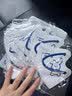 万宝绿莫兰迪色口罩克莱因蓝口罩2025新款时尚3d立体成人男女高颜值透气 克莱因蓝【五色混搭】100片-独立片装 实拍图