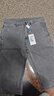 真维斯（Jeanswest）高端复古七分裤牛仔短裤男宽松超软天丝夏季薄款7分男裤冰丝裤子 灰色 【天丝超薄】 32 腰围2尺5 适合140斤左右 实拍图