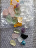 天然水晶宝石石头奇石矿石标本原石摆件地质教学科普摆件 绿萤石一块(2-3cm) 实拍图